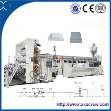 PE / PVC Micro Foam Board Extrusion Machinery